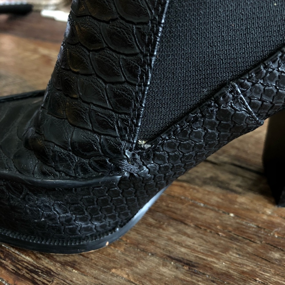 MNG MANGO Touch Croc Boot - Picture 6 of 7